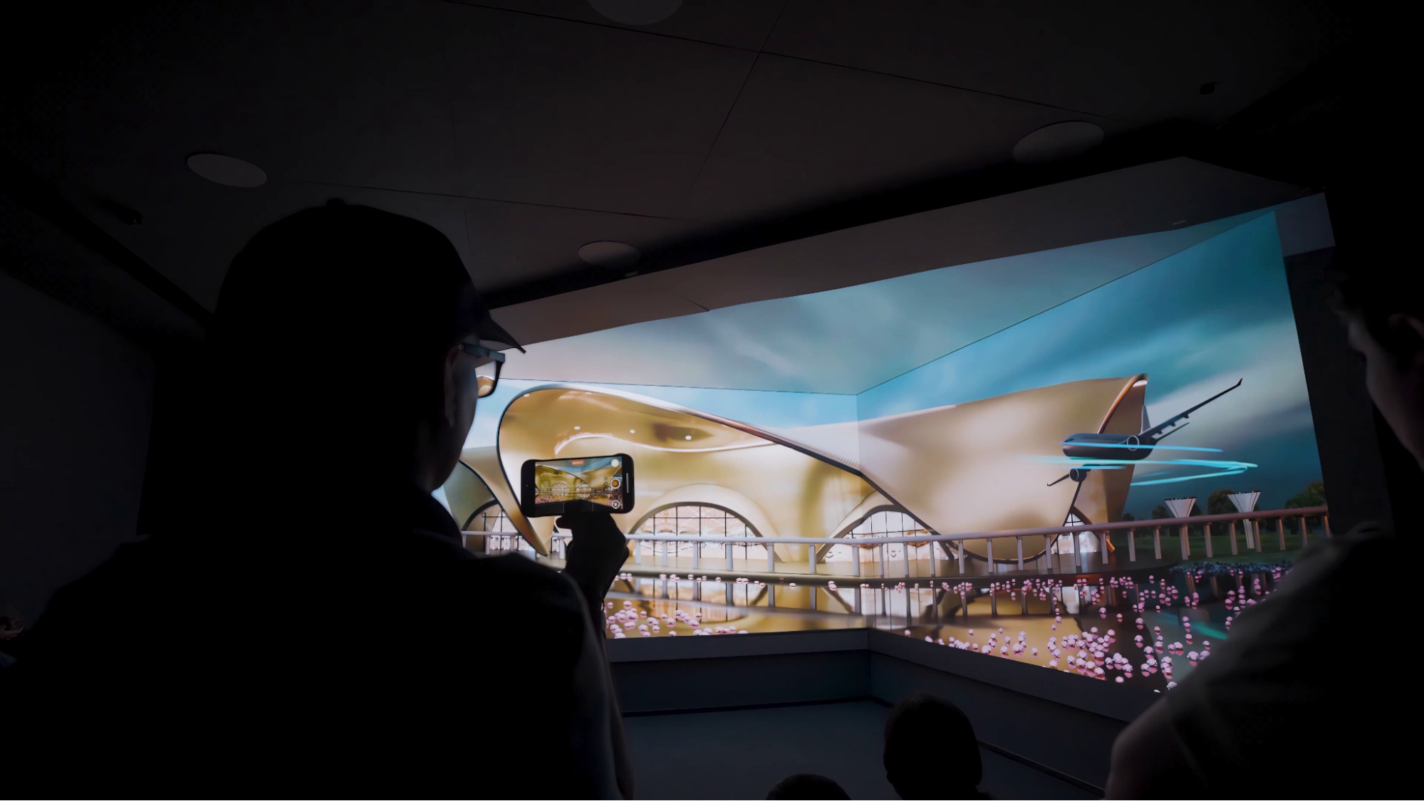 on-screen - anamorphic content