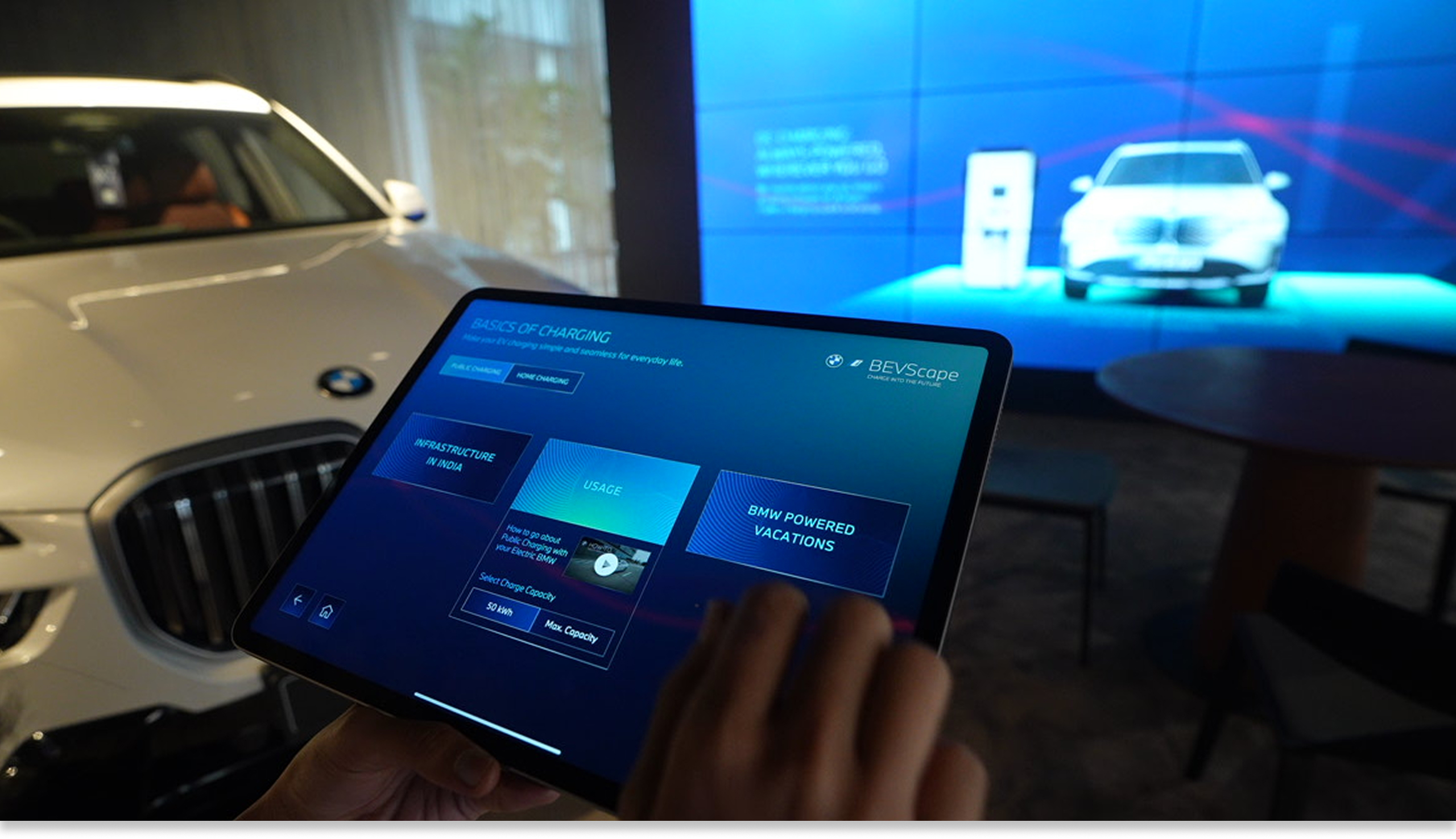 Interactive wall sync with Ipad