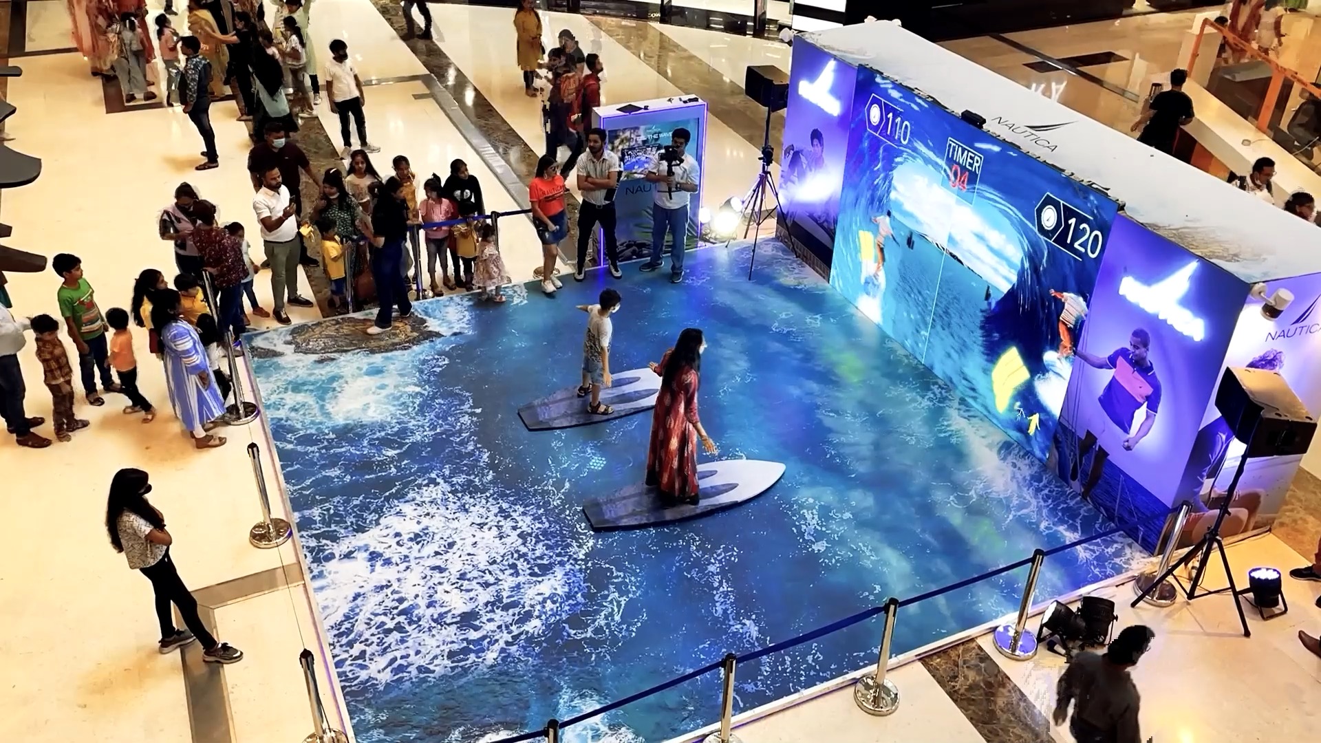  gesture-controlled interactive experience