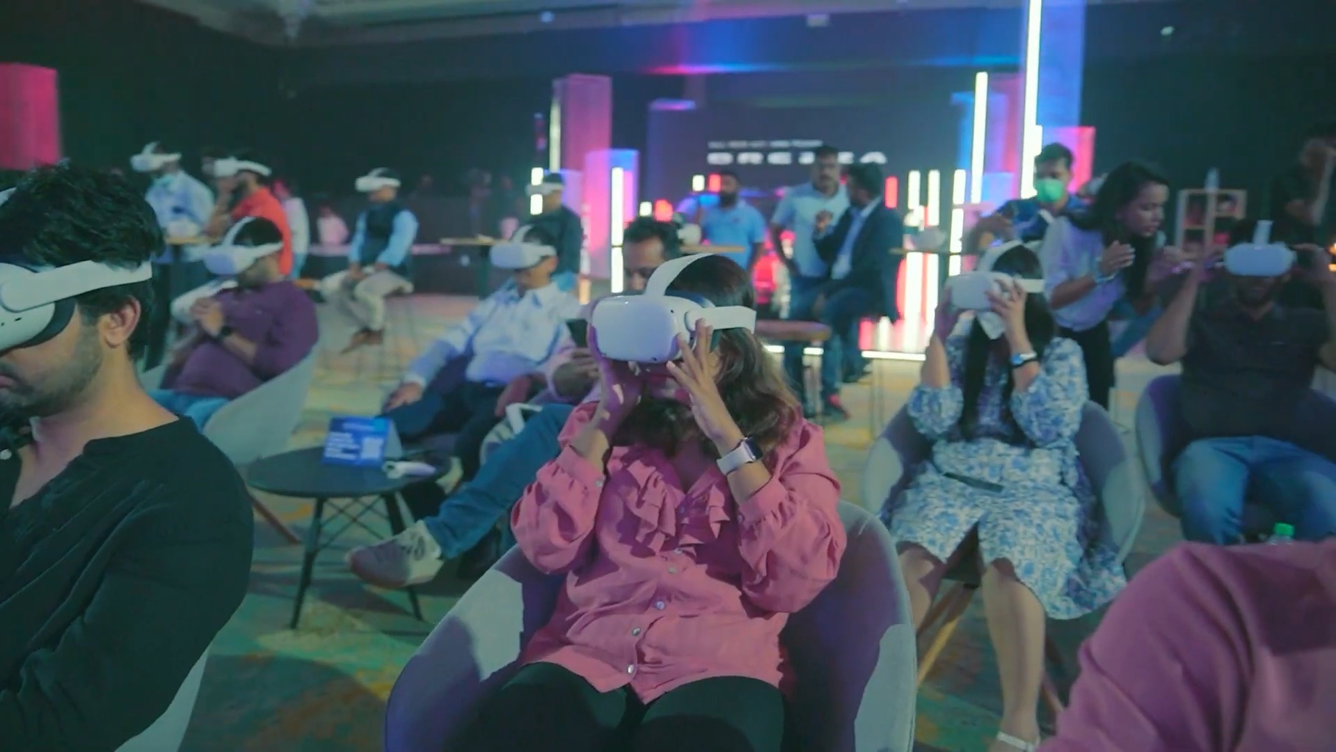 immersive virtual reality zone