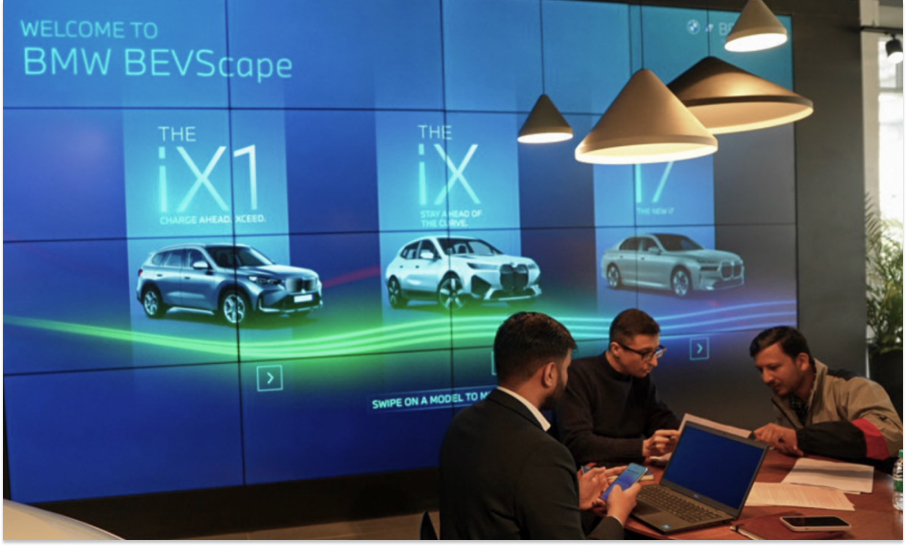  interactive wall experience