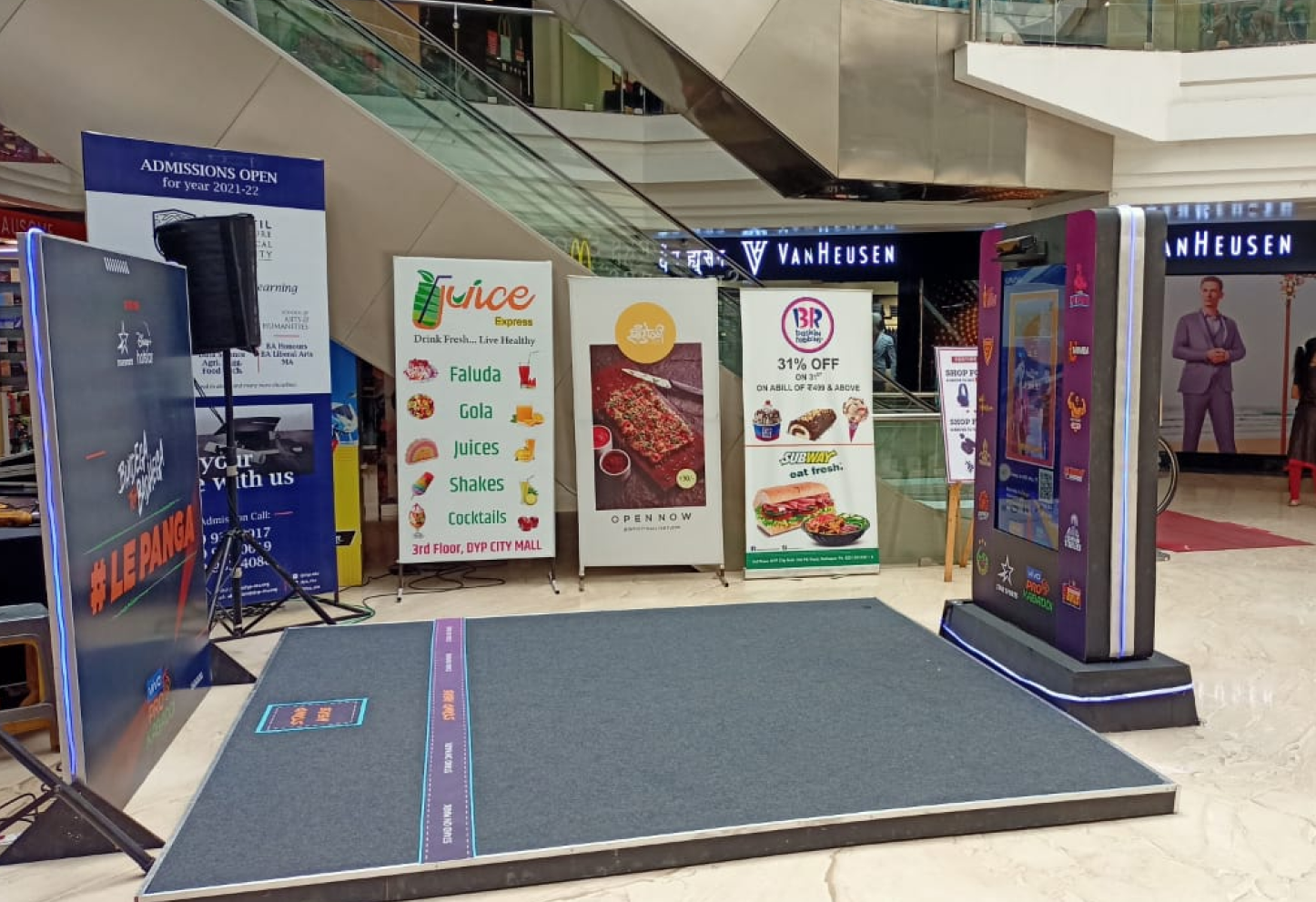 Experiential Marketing activity Setup