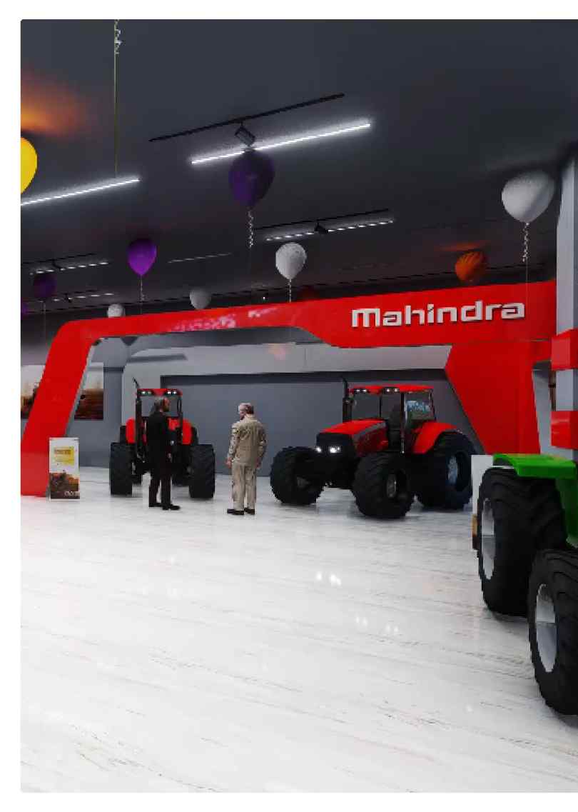 Mahindra’s developed communication with the farmers nationwide