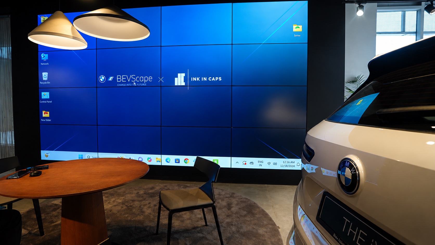 Interactive wall tech