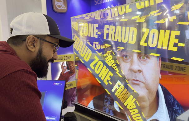 live on-screen meter tracked 