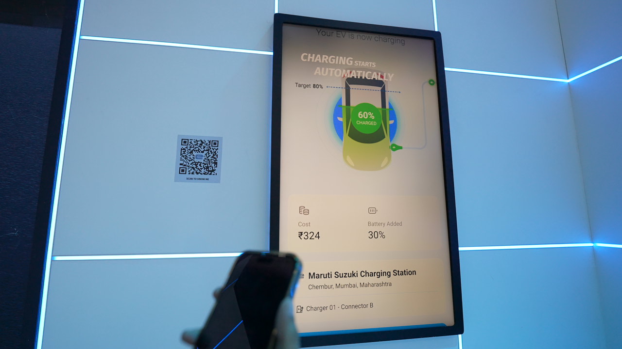 Interactive wall display