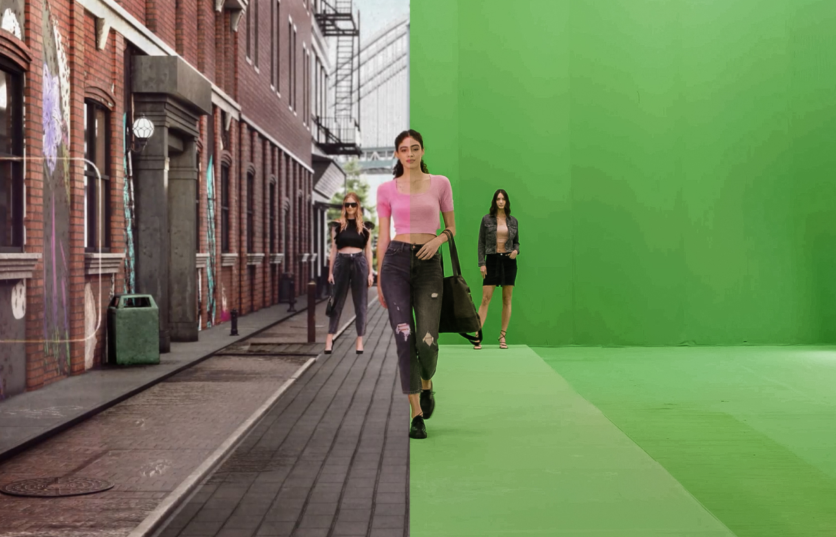 Fashion Show Green Screen & Pathway 