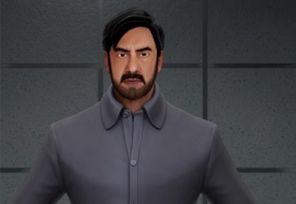 3D Avatar of Ajay Devgan 