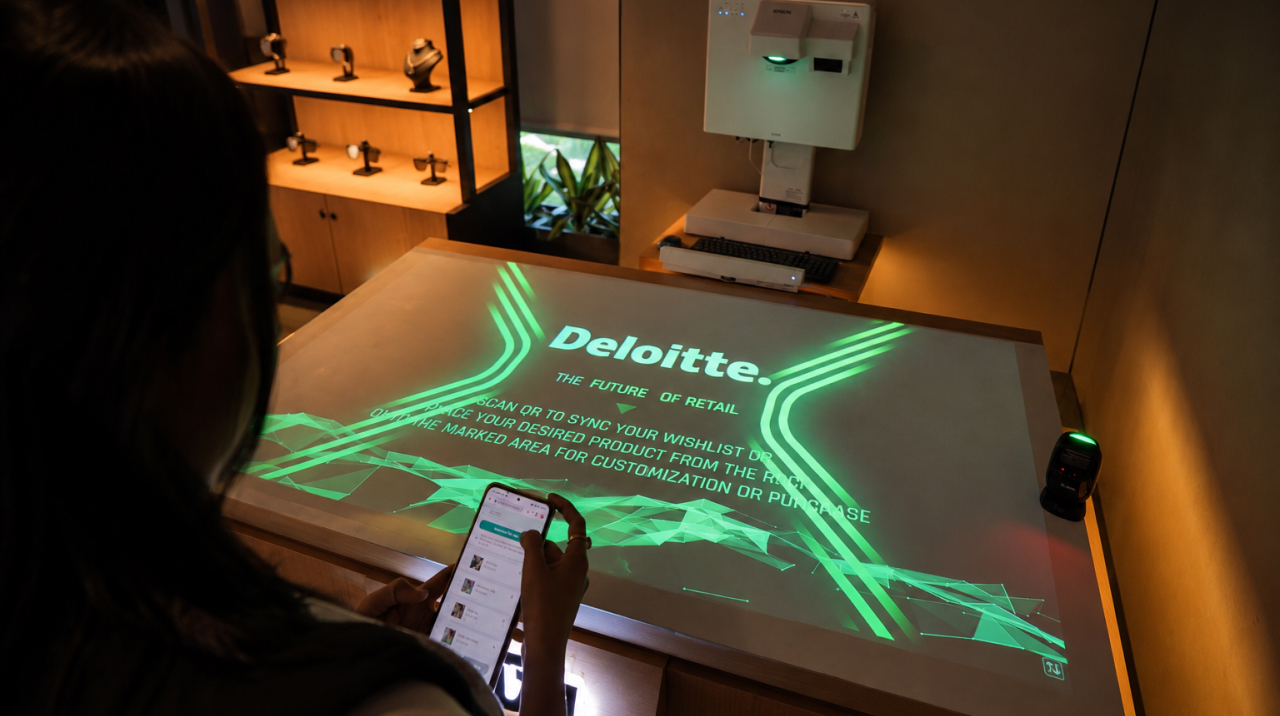 Interactive Object Recognition Tables