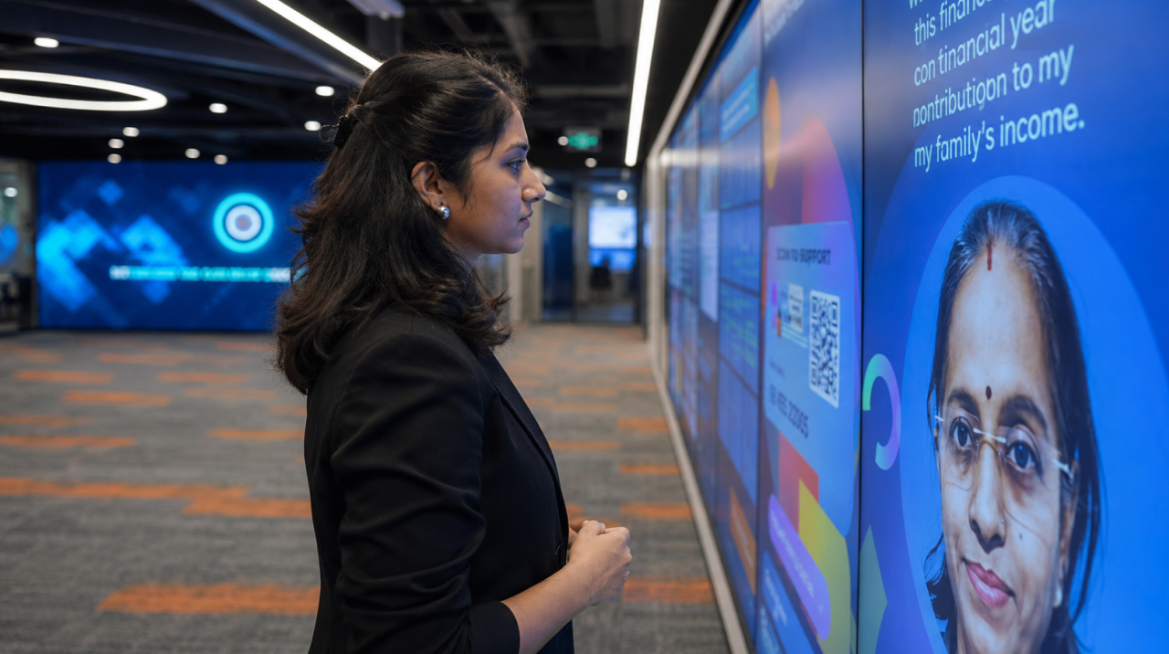 Interacting with the screen