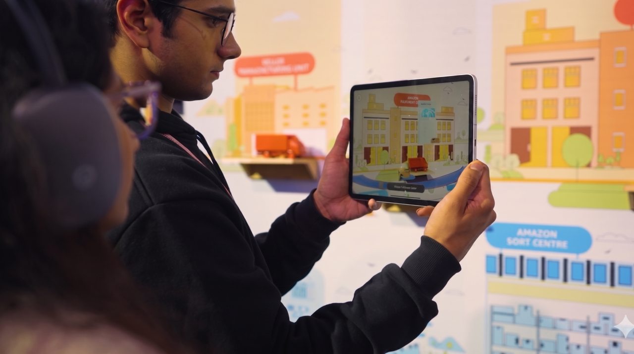 Immersive ar wall