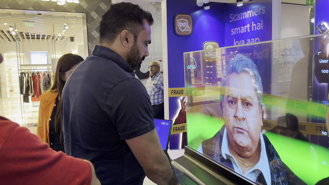 Interactive led display