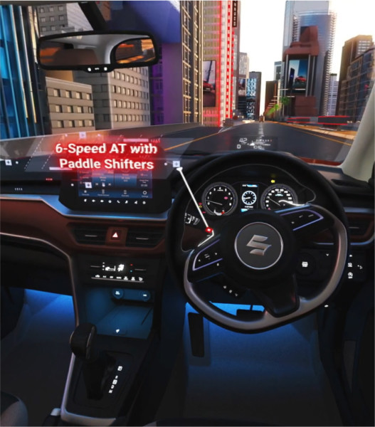 Virtual test drive inside the car Experience 