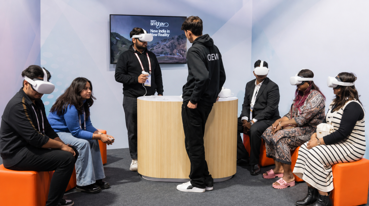Interactive vr experience