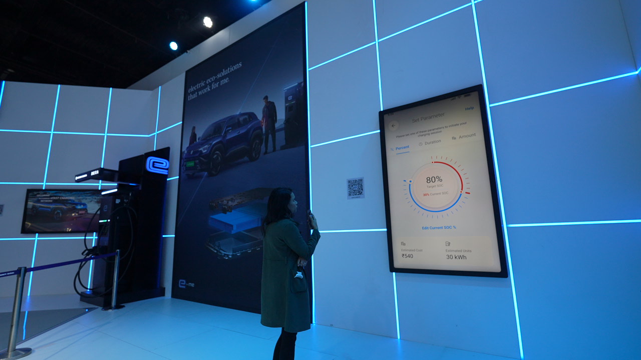 Interactive led display
