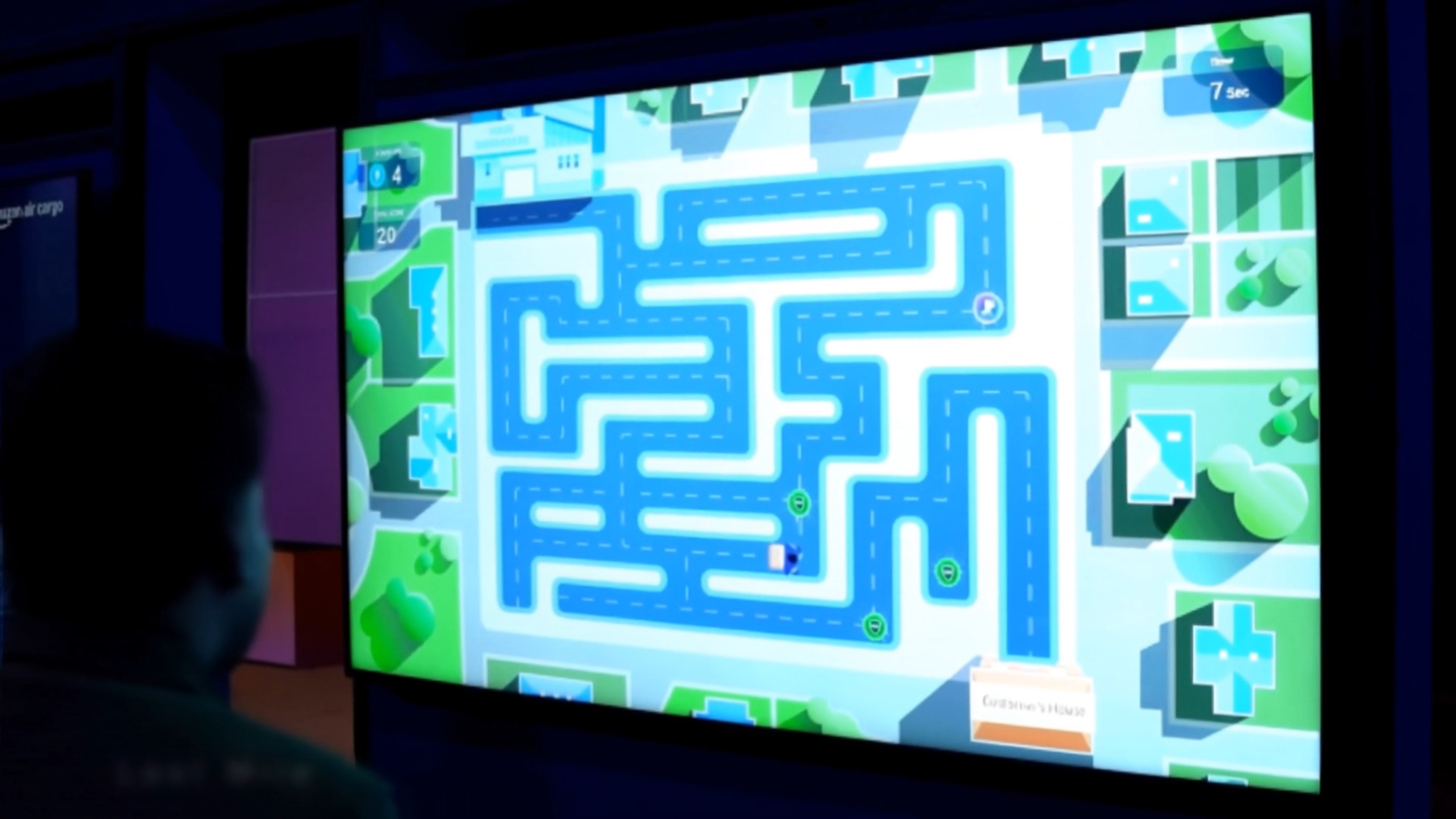 Interactive gamified wall