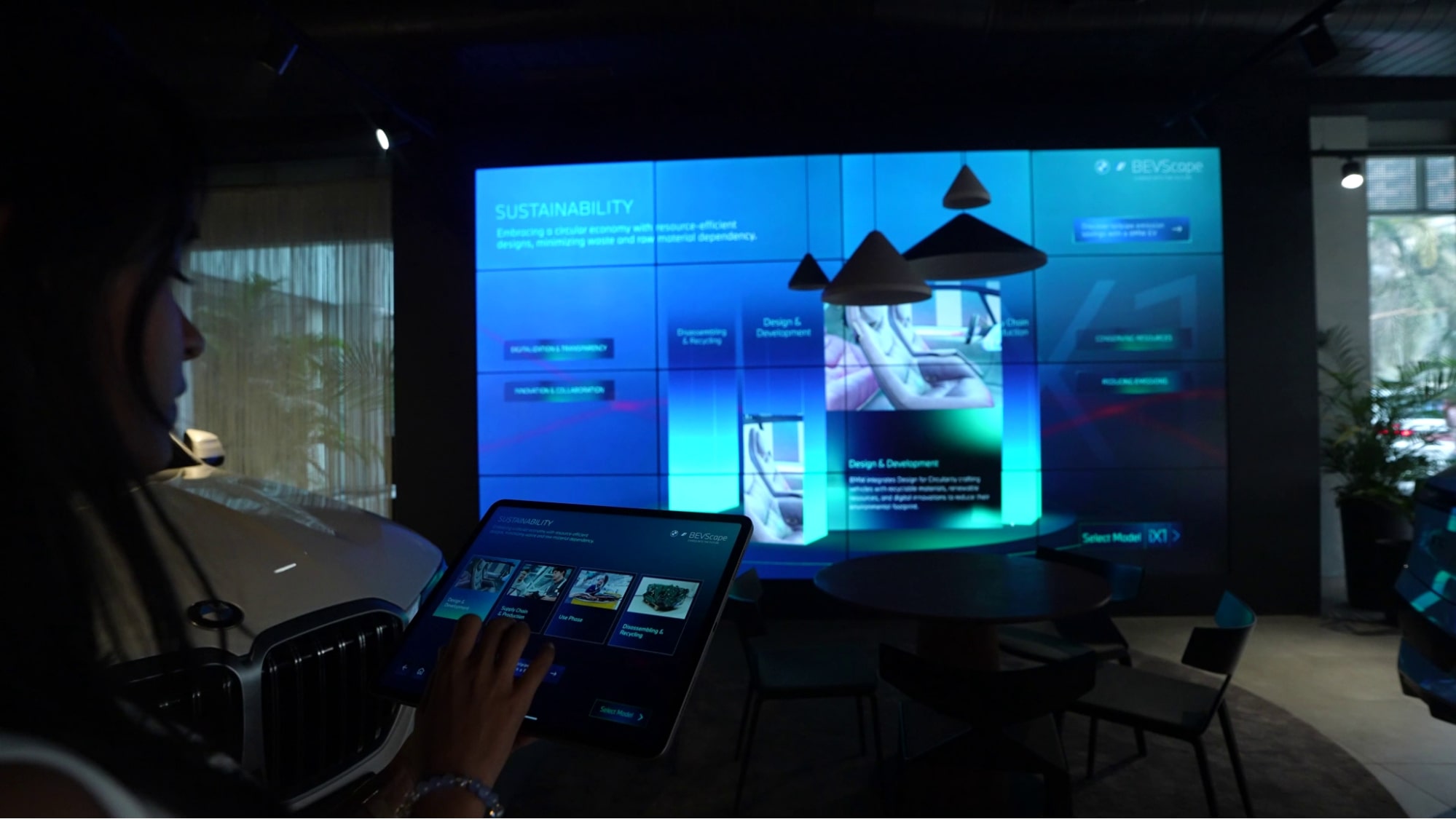 BMW - Interactive wall 