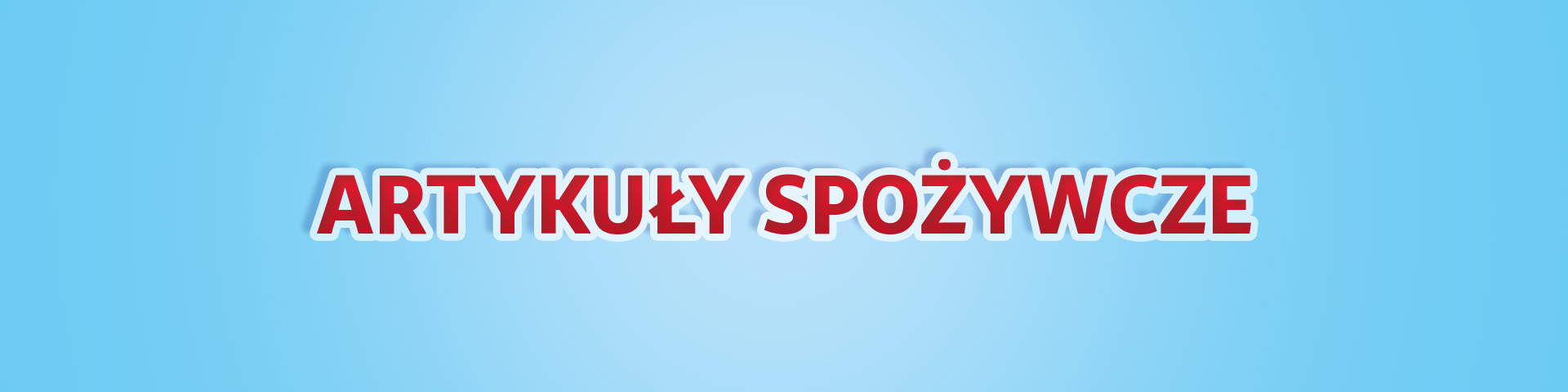 Małe ceny - artykuły spożywcze