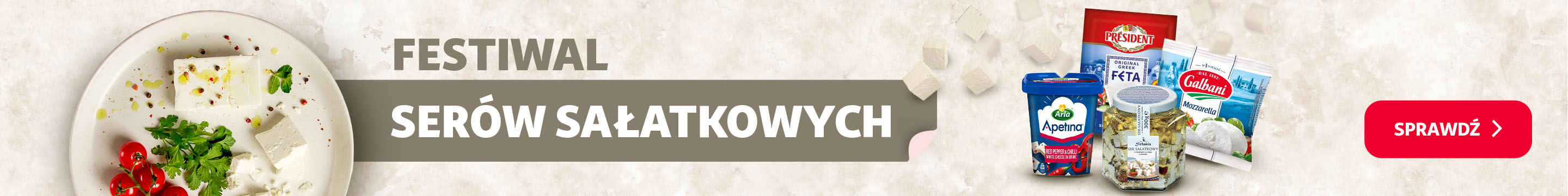 Festiwal serów sałatkowych 