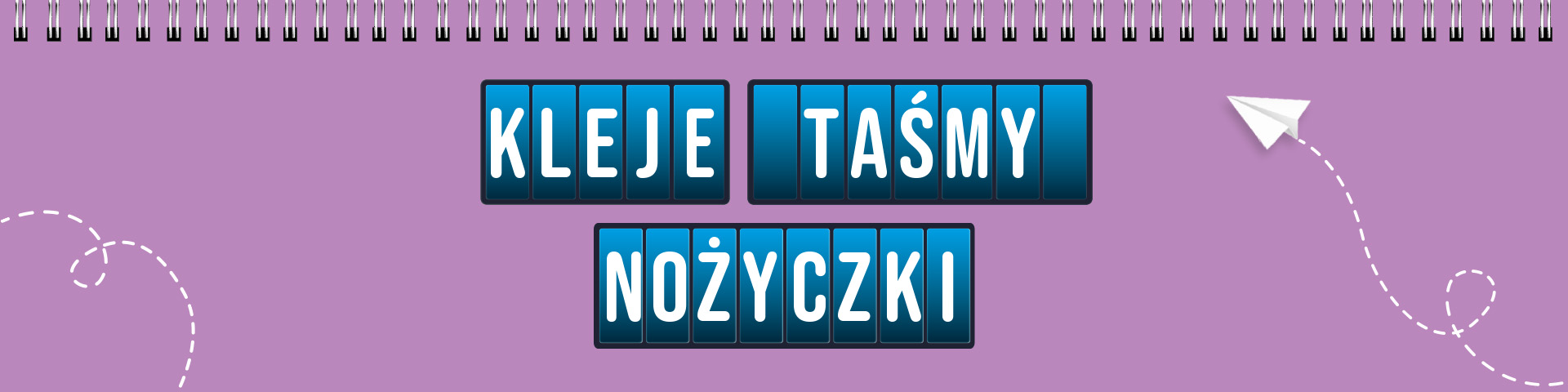 Kleje, taśmy, nożyczki