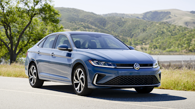 2026 Volkswagen Jetta shown in road-trip friendly perspective