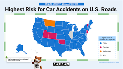 Highest Risk for Accidents Carfax