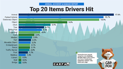 Top 20 Items Drivers Hit