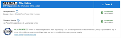 How to Read a CARFAX Vehicle History Report | CARFAX
