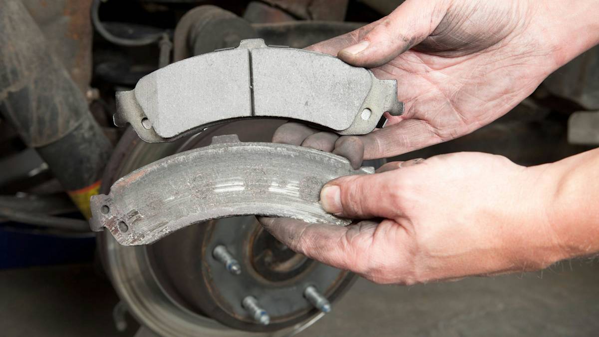 Worn Brake Pad