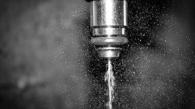 fuel injector in action