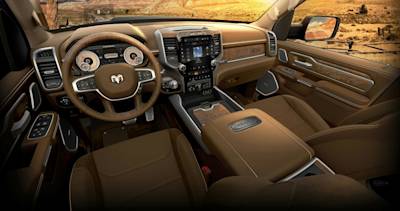 2022 Ram 1500 Longhorn Southfork interior