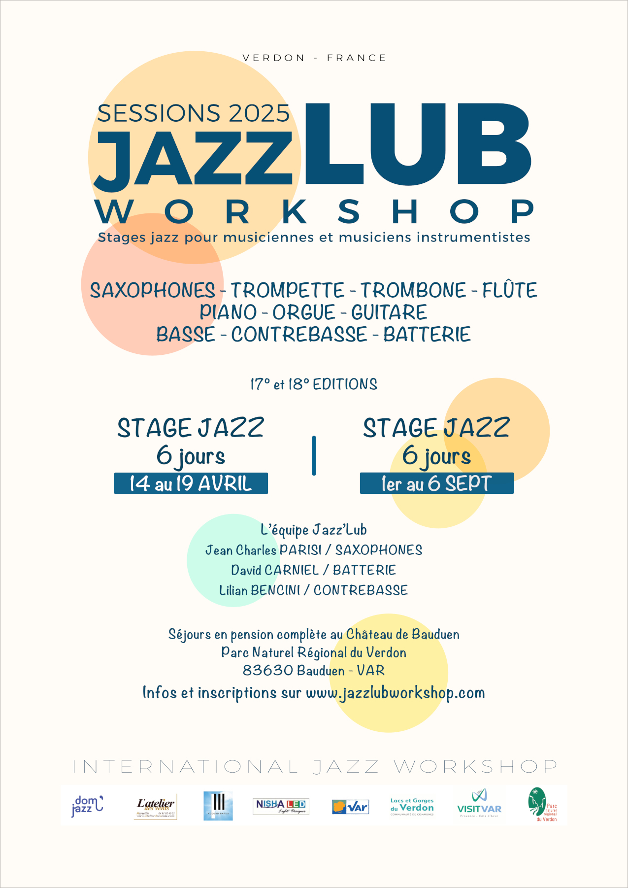 Jazz Lub Workshop aff 2025 mc