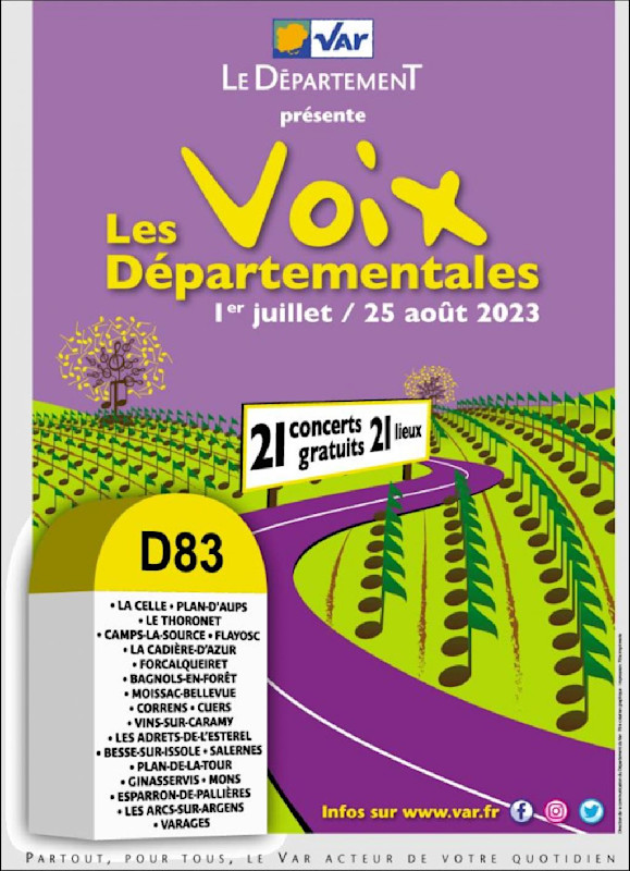 les voix départementales aff 23