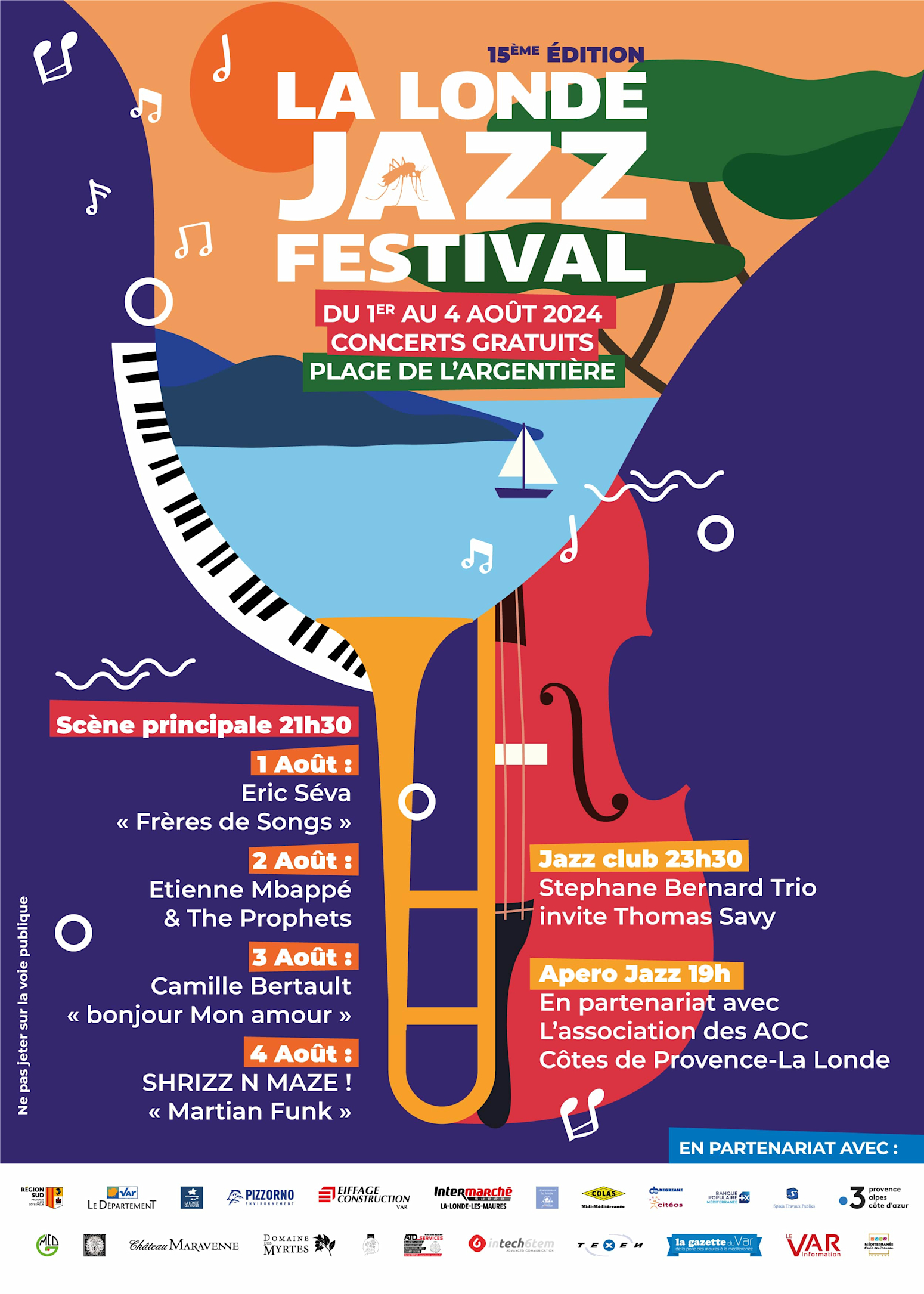 LaLondeJazzFestival Affiche2024