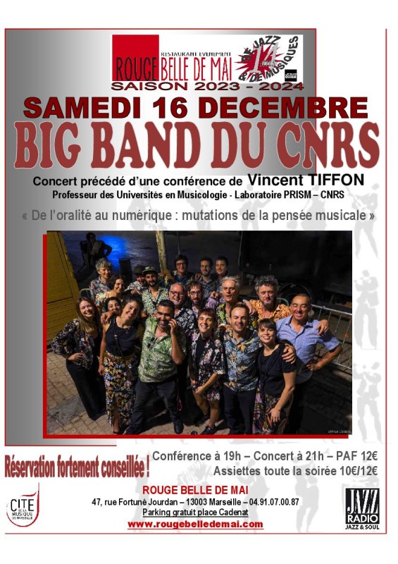 Big Band du CNRS 161223