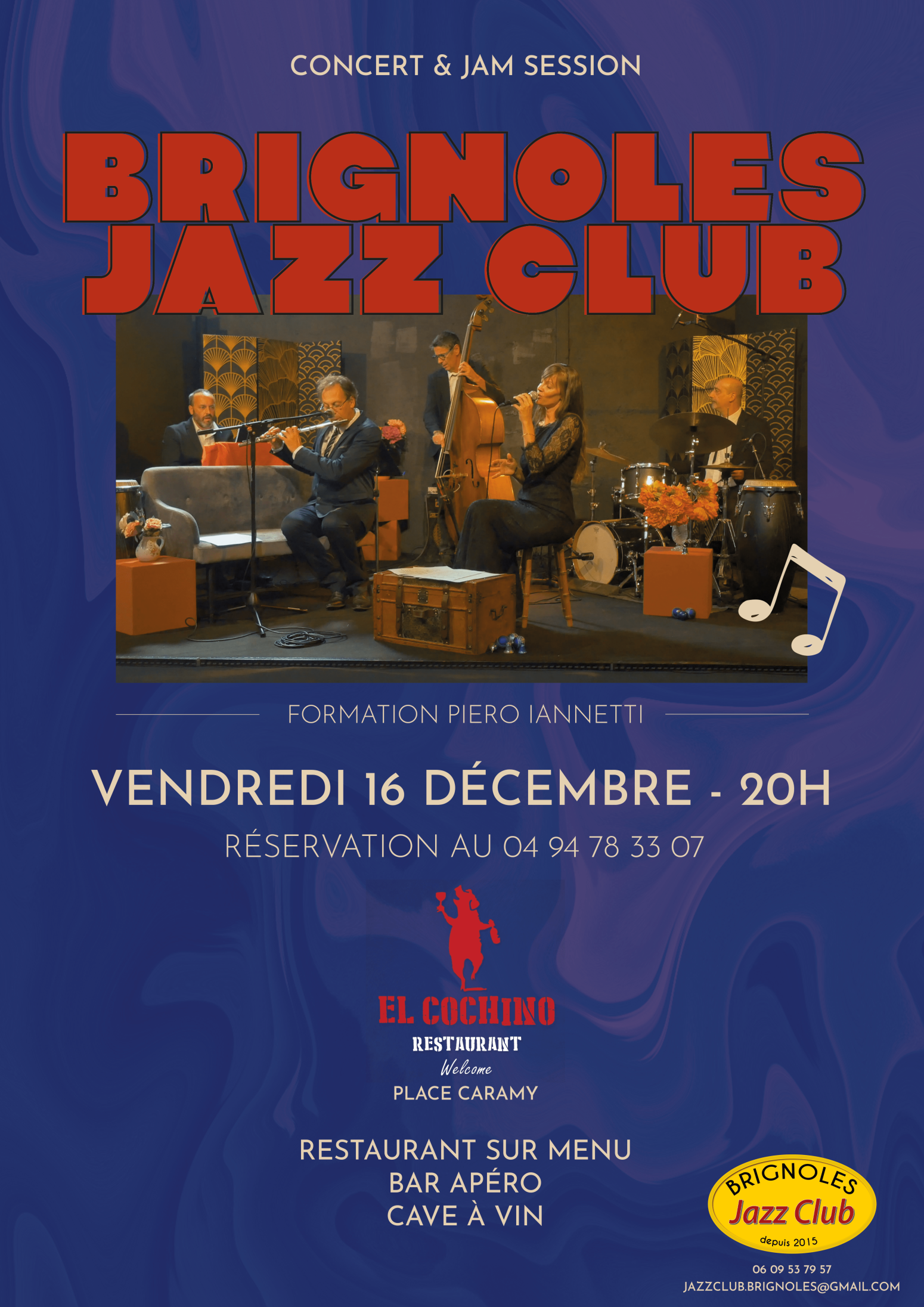 Jazz club brignoles Dec 2022 BJC