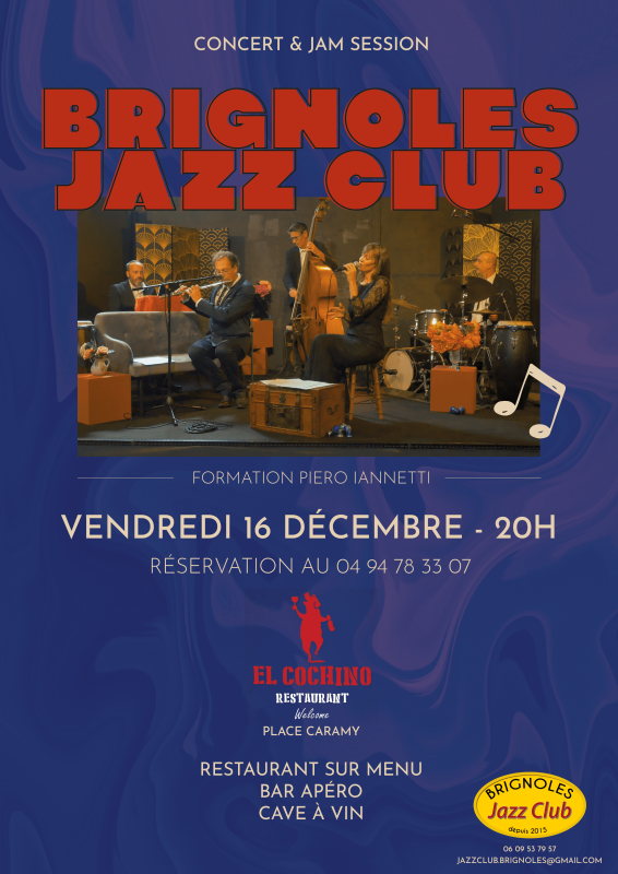 Jazz club brignoles Dec 2022 BJC