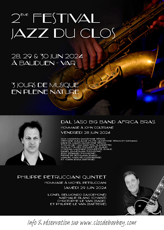 Festival Jazz du clos 2024