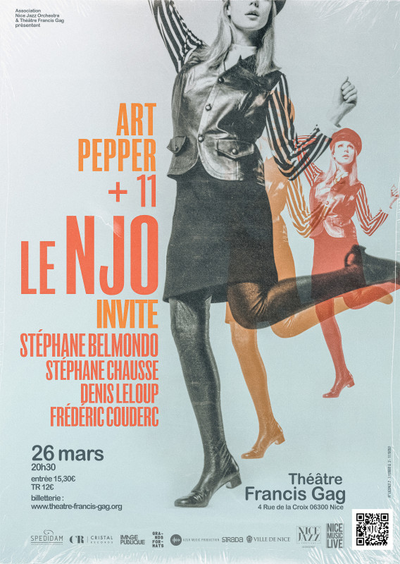 NJO - Art Pepper et 11 - affiche 60x40