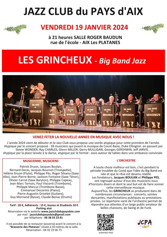 Les Grincheux big band 190124