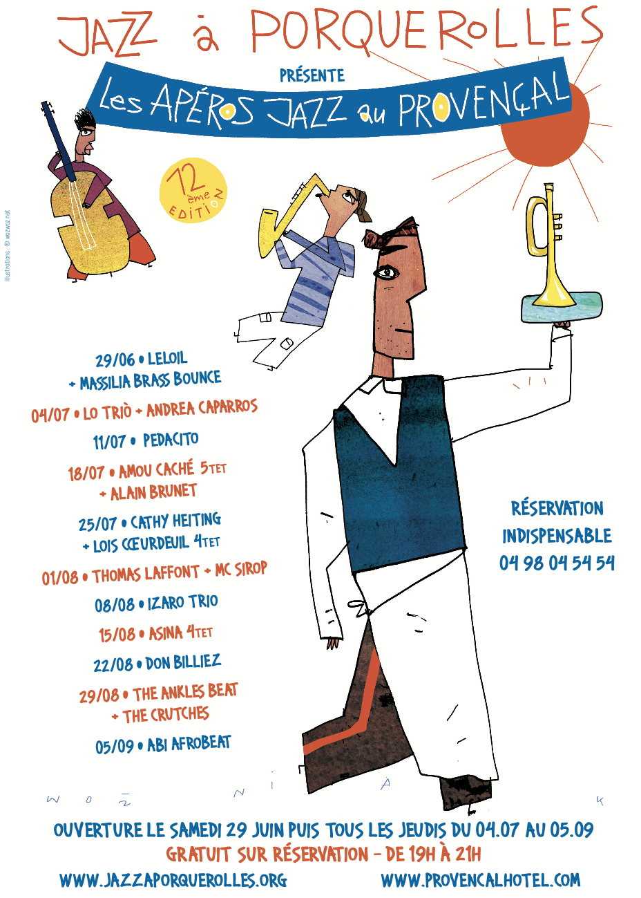 les aperos jazz porquerolles 24