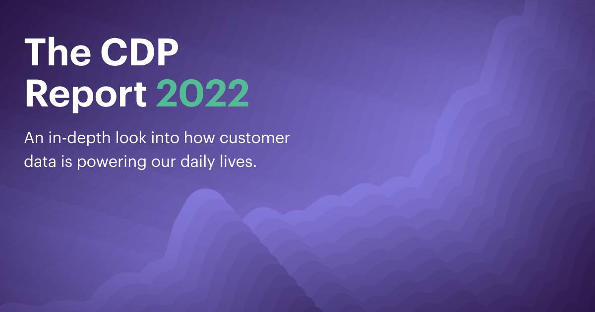 The CDP Report 2022 Another step forward for customer data platforms