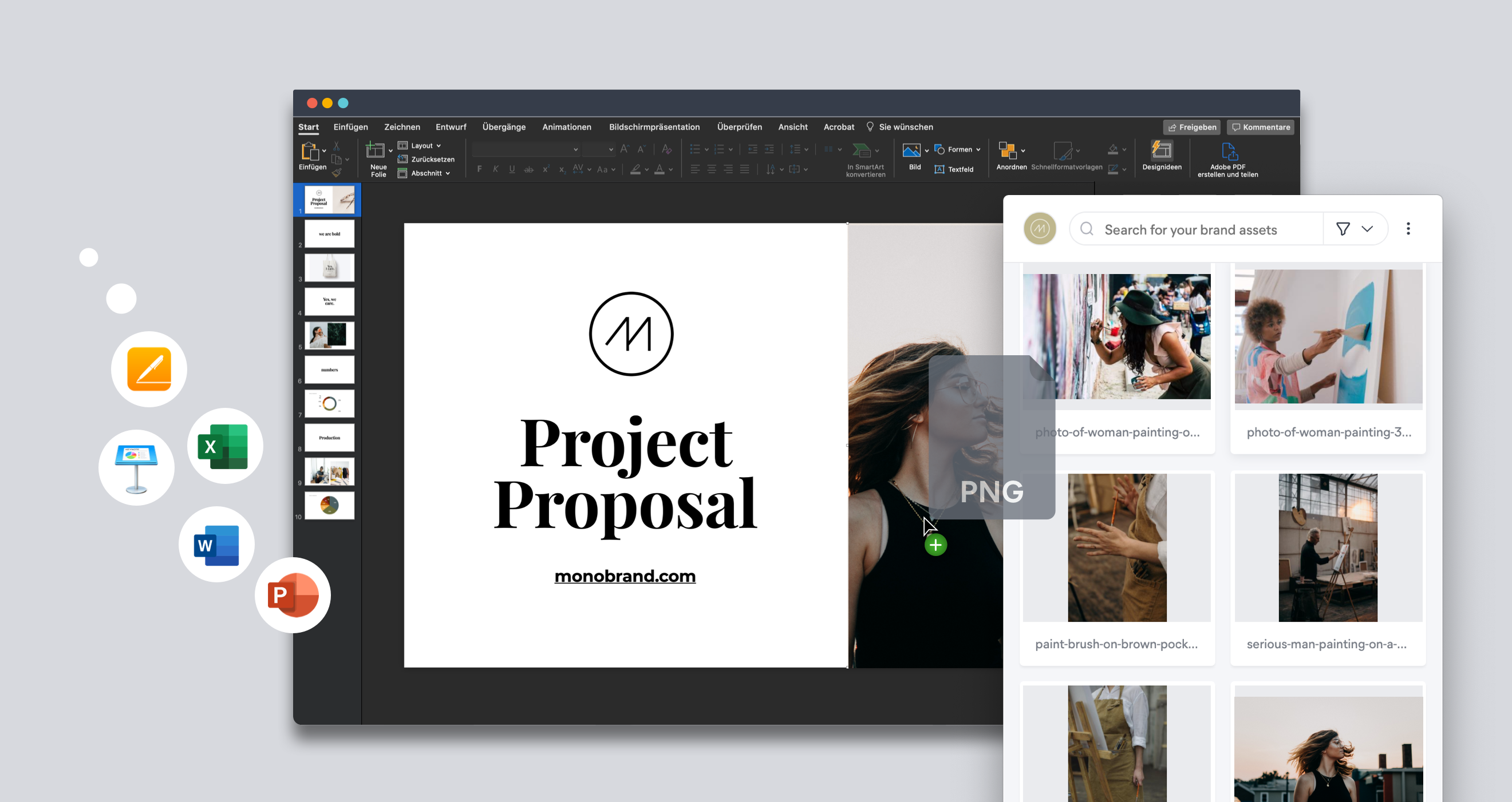 Frontify for Desktop – Creating a Presentation