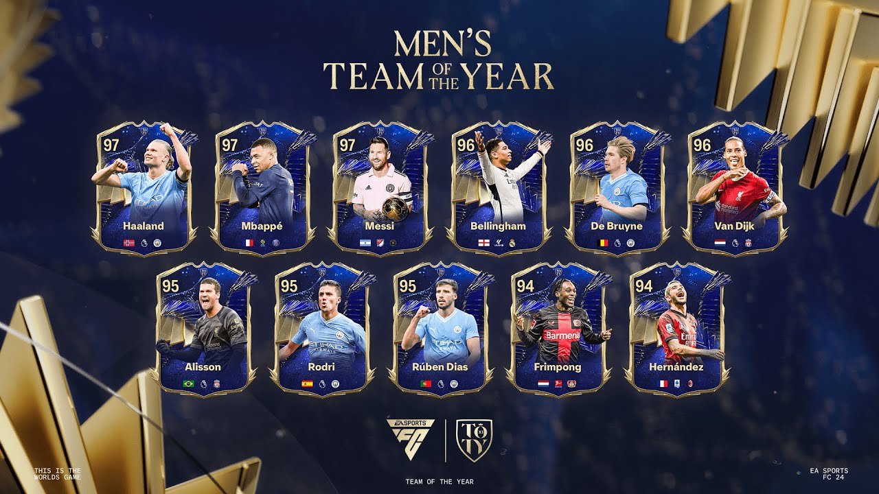 EA FC 24 Team of the Year: Nominees, Voting & Release Date