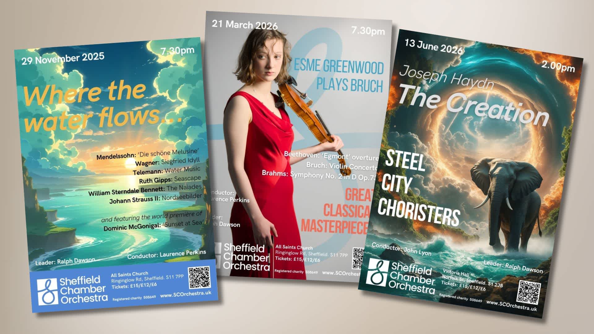 Season 2025-26 three posters