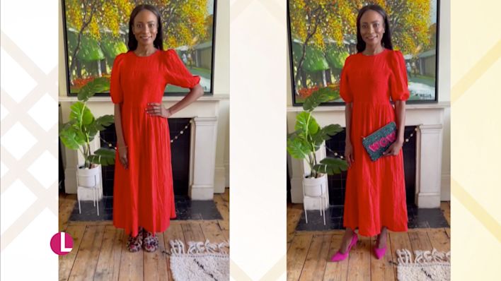 Asos dress on lorraine sales