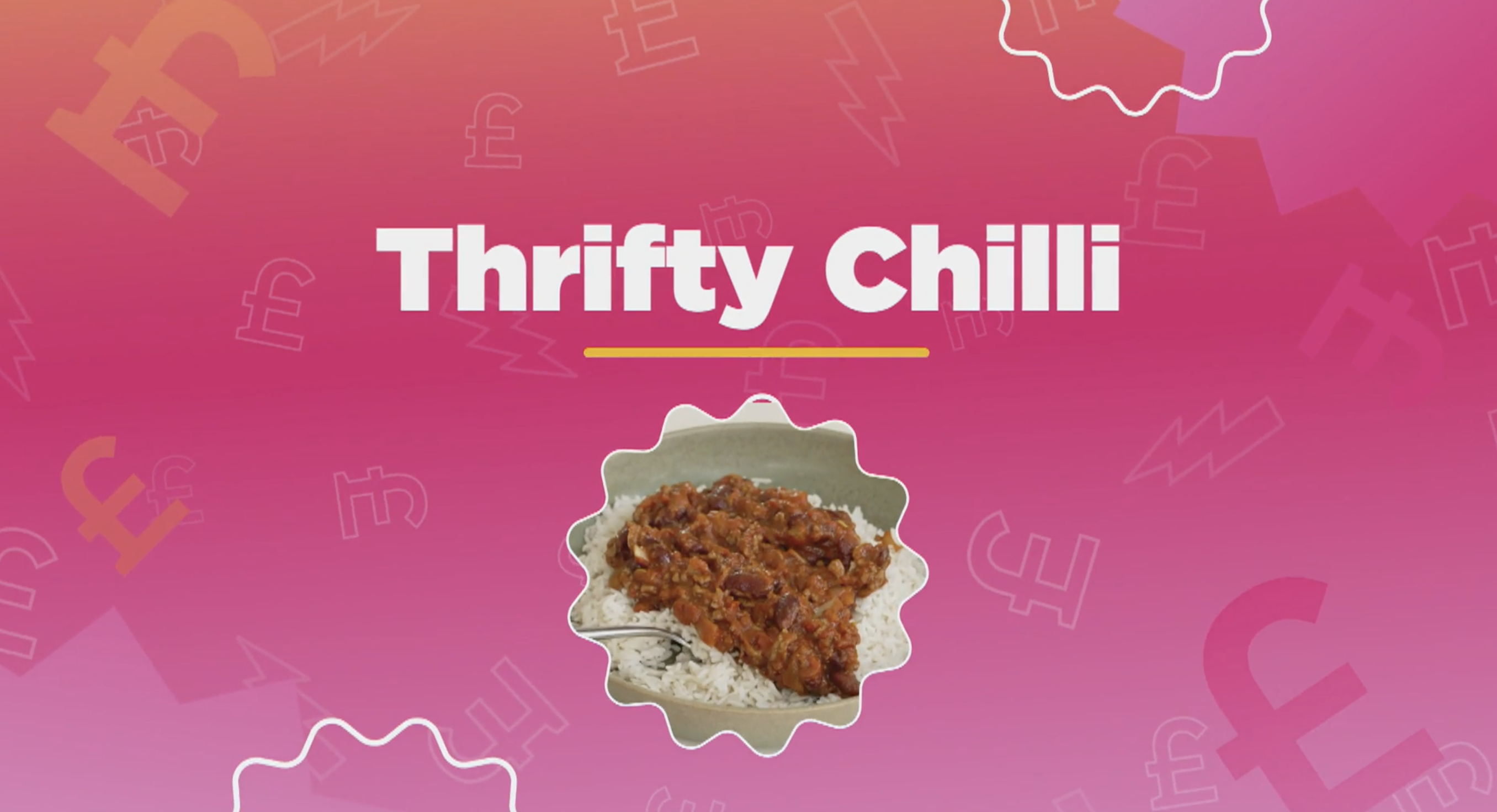 Money Mum's Thrifty Chilli. | Lorraine