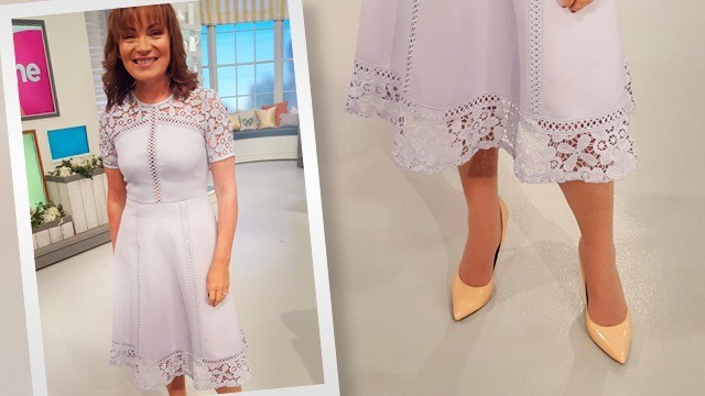 Asos dress hot sale on lorraine