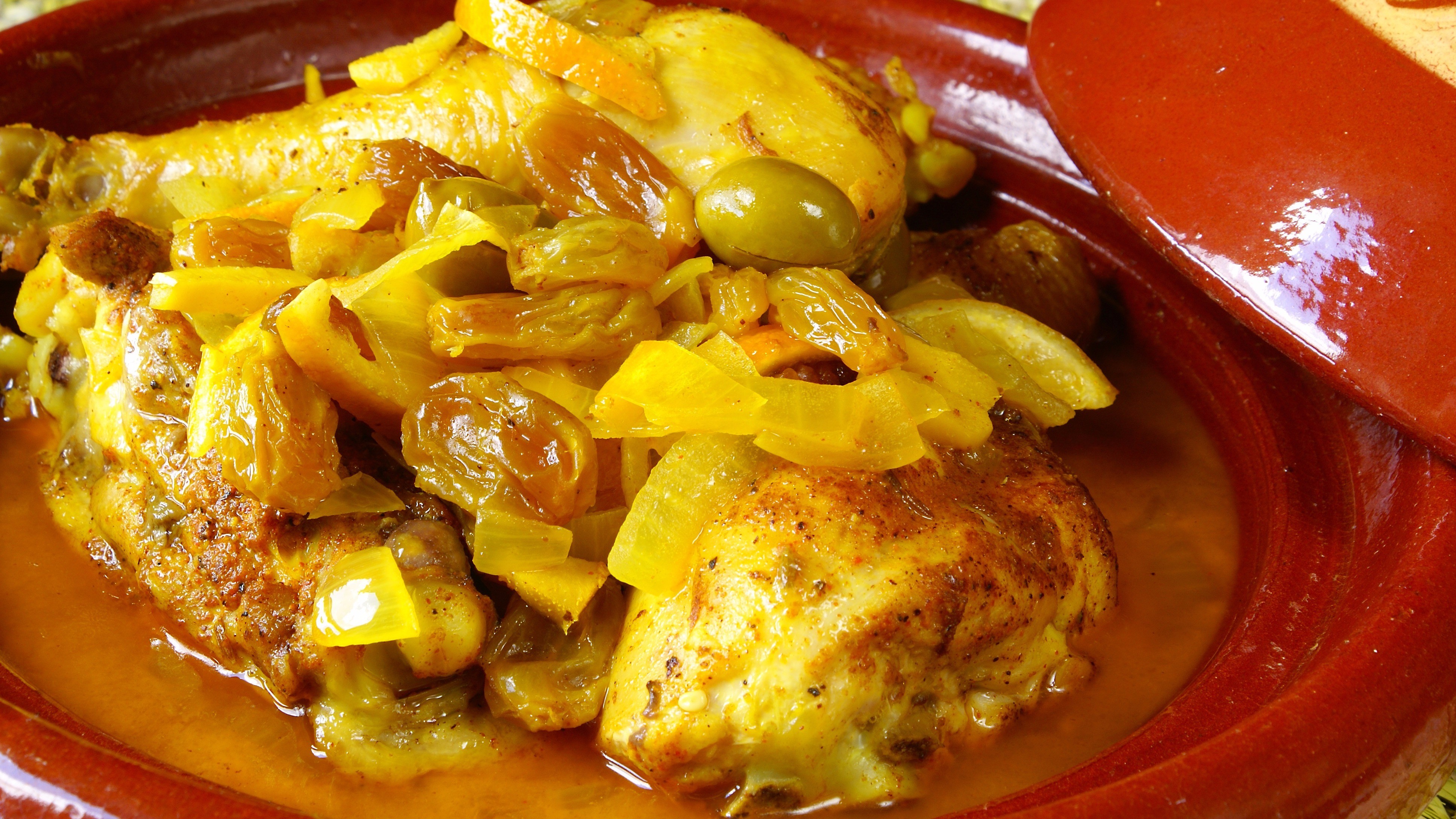 Spanish Chicken with Raisins and Pine Nuts | Lorraine