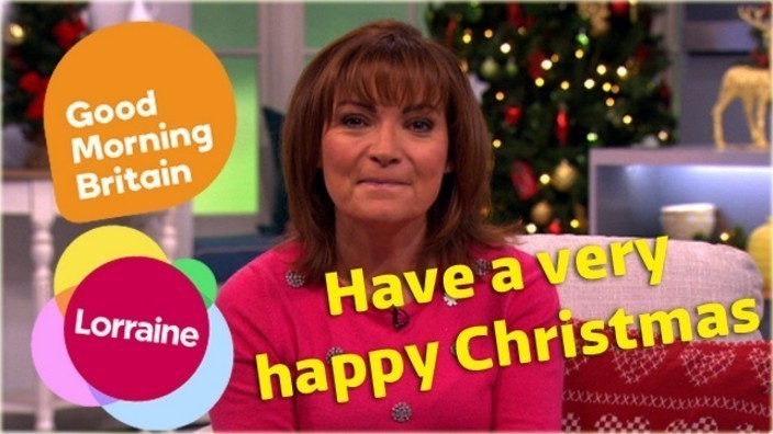 Lorraine's Christmas Message | Lorraine